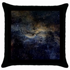 Propeller Nebula Throw Pillow Case (black) by SpaceShop