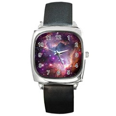 Small Magellanic Cloud Square Metal Watch by SpaceShop