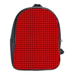 Red And Black School Bags (xl)  by PhotoNOLA