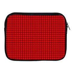 Red And Black Apple Ipad 2/3/4 Zipper Cases by PhotoNOLA
