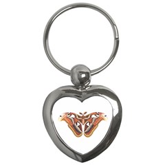 Butterfly Animal Insect Isolated Key Chains (heart)  by Simbadda