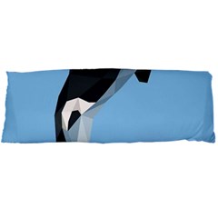 Whale Animals Sea Beach Blue Jump Illustrations Body Pillow Case Dakimakura (two Sides)