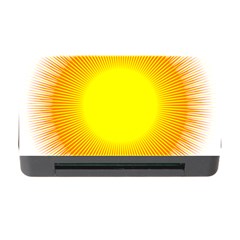 Sunlight Sun Orange Yellow Light Memory Card Reader With Cf by Alisyart