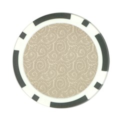 Leaf Grey Frame Poker Chip Card Guard (10 Pack)