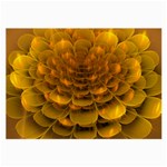 Yellow Flower Large Glasses Cloth (2-Side)