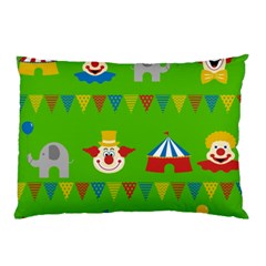 Circus Pillow Case (two Sides) by Valentinaart
