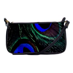 Peacock Feather Shoulder Clutch Bags by Simbadda