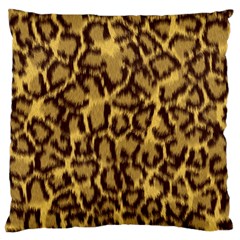 Seamless Animal Fur Pattern Large Cushion Case (two Sides) by Simbadda