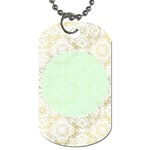 Seamless Abstract Background Pattern Dog Tag (Two Sides) Back