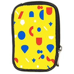 Circle Triangle Red Blue Yellow White Sign Compact Camera Cases