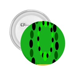 Circular Dot Selections Green Yellow Black 2 25  Buttons by Alisyart