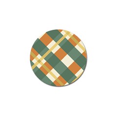 Autumn Plaid Golf Ball Marker (4 Pack) by Alisyart