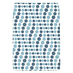 Circle Blue Grey Line Waves Flap Covers (s) 