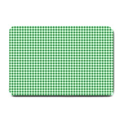 Green Tablecloth Plaid Line Small Doormat  by Alisyart