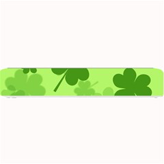 Leaf Clover Green Line Small Bar Mats by Alisyart