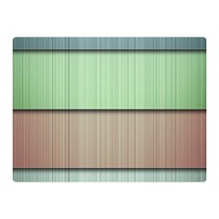 Modern Texture Blue Green Red Grey Chevron Wave Line Double Sided Flano Blanket (mini)  by Alisyart