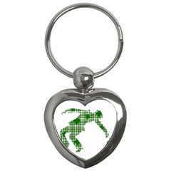 St  Patrick s Day Key Chains (heart)  by Valentinaart