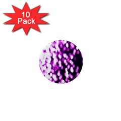Bokeh Background In Purple Color 1  Mini Magnet (10 Pack)  by Amaryn4rt