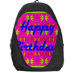 Happy Birthday! Backpack Bag by Amaryn4rt