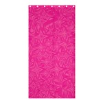 Geometric Pattern Wallpaper Pink Shower Curtain 36  x 72  (Stall)  Curtain(36 X72 ) - 33.26 x66.24  Curtain(36 X72 )