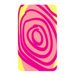 Doodle Shapes Large Line Circle Pink Red Yellow Memory Card Reader