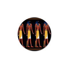 Egyptian Mummy Guard Treasure Monster Golf Ball Marker (10 Pack)