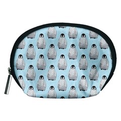 Penguin Animals Ice Snow Blue Cool Accessory Pouches (medium)  by Alisyart