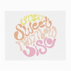 Sugar Sweet Rainbow Small Glasses Cloth by Alisyart