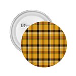 Plaid Yellow Line 2.25  Buttons Front