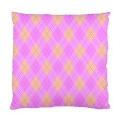 Plaid Pattern Standard Cushion Case (one Side) by Valentinaart