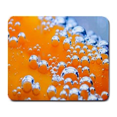 Bubbles Background Large Mousepads by Amaryn4rt