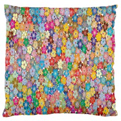 Sakura Cherry Blossom Floral Large Cushion Case (one Side) by Amaryn4rt