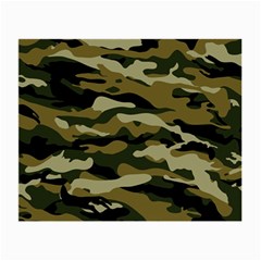Military Vector Pattern Texture Small Glasses Cloth (2-side) by Simbadda