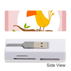 Yellow Bird Tweet Memory Card Reader (stick)  by Alisyart