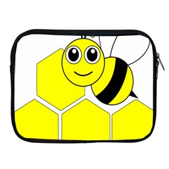 Bee Wasp Yellow Apple Ipad 2/3/4 Zipper Cases by Alisyart