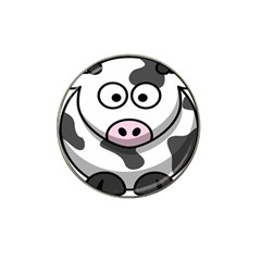 Animals Cow  Face Cute Hat Clip Ball Marker (10 Pack) by Alisyart