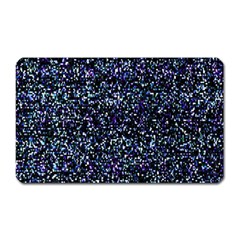 Pixel Colorful And Glowing Pixelated Pattern Magnet (rectangular) by Simbadda