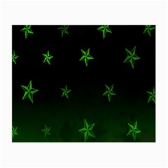 Nautical Star Green Space Light Small Glasses Cloth by Alisyart