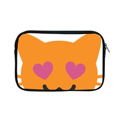 Smile Face Cat Orange Heart Love Emoji Apple Ipad Mini Zipper Cases