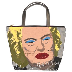 Happy Birthday Mr  President  Bucket Bags by Valentinaart