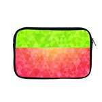 Colorful Abstract Triangles Pattern  Apple MacBook Pro 13  Zipper Case Front