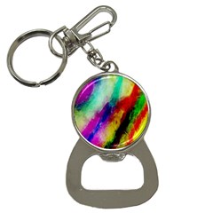 Colorful Abstract Paint Splats Background Button Necklaces by Simbadda