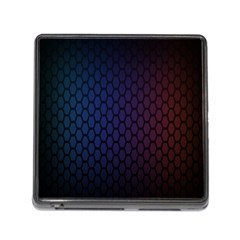 Hexagon Colorful Pattern Gradient Honeycombs Memory Card Reader (square) by Simbadda