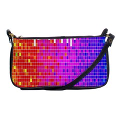 Square Spectrum Abstract Shoulder Clutch Bags by Simbadda