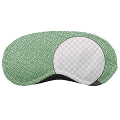 Golf Image Ball Hole Black Green Sleeping Masks by Alisyart