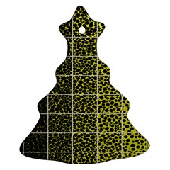 Pixel Gradient Pattern Ornament (christmas Tree)  by Simbadda