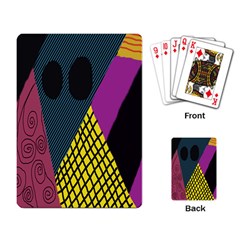 Sally Skellington Fabric Playing Card by Alisyart