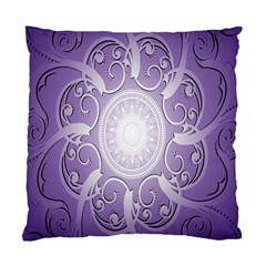 Purple Background With Artwork Standard Cushion Case (one Side) by Alisyart