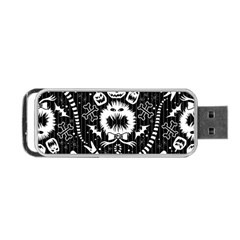 Wrapping Paper Nightmare Monster Sinister Helloween Ghost Portable Usb Flash (one Side) by Alisyart
