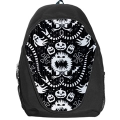 Wrapping Paper Nightmare Monster Sinister Helloween Ghost Backpack Bag by Alisyart